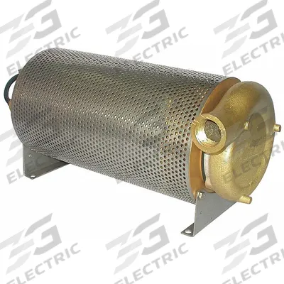 Dayton Pond Pump: 1/2 hp, 120V AC, Brass housing - 1/2 HP and Above Pond & Waterfall Pumps