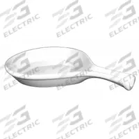 ITI Serving Skillet: 18 oz Capacity, 8 1/8 in Overall Dp, Vitrified Stoneware, European White (MPN FPS18-EW). Key specifications — Material: Vitrified Stoneware; Brand: ITI; Color: European White.