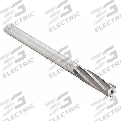 YANKEE Chucking Reamer: 0.3937 in Dia, 10 mm, Spiral Flute - Spiral-Flute High-Speed Steel Chucking Reamers