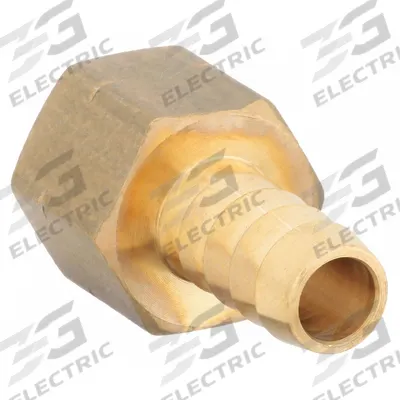 APPROVED VENDOR Barbed Hose Fitting: For 1/2 in Hose I.D., Hose Barb x NPT, Male x Female - Low-Lead Brass Multipurpose (Air, Water, Chemical) Rigid Barbed Hose Fittings
