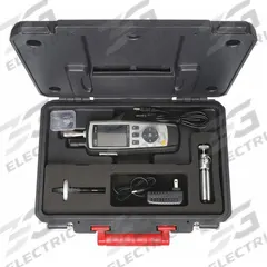 APPROVED VENDOR Particle Counter: Not Certified, 6 Channels, 5,000 Records Stored, 0.1 cfm Flow Rate (MPN 23V750). Key specifications — Brand: APPROVED VENDOR; Calibration Certificate_Broad: Not Included.