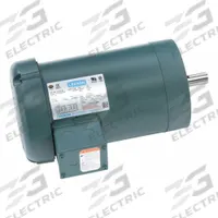 LEESON General Purpose Motors: C-Face Mount, Totally Enclosed Air-Over, 3 hp, 208-230/460V AC (MPN 122171.00). Key specifications — Brand: LEESON; Nameplate Voltage @ 60 Hz: 208-230/460V AC; Full Load Current @ 60 Hz: 8.8-8.0/4.0 A; Nameplate RPM @ 60 Hz: 3,490 RPM; Motor Enclosure: TEAO.