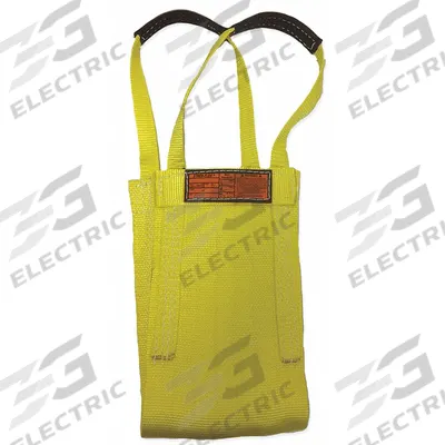 STREN-FLEX Web Sling: Type 9, Nylon, 2 Plies, 12 ft Sling Lg, 18 in Eye Lg, 1 Legs - Attached-Eye Cargo Web Slings