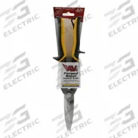 MALCO Aviation Snip: Right/Straight, 9 3/4 in Overall Lg, 1 1/2 in Cutting Lg, Steel, TPR, Steel (MPN AV2). Key specifications — attr308531: TPR; attr308530: Steel; attr308532: Steel; attr308533: Yes; attr308535: Mild Steel; attr308541: 20 ga (Stainless Steel); attr308546: Straight; attr324897: MALCO.