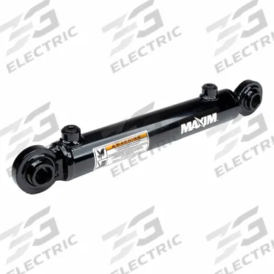 MAXIM Welded Hydraulic Cylinder: 1.5 in Bore Dia., 8 in Stroke Lg, 15 1/4 in Retracted Lg - Swivel-Ball Mount Welded Hydraulic Cylinders