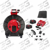 MILWAUKEE Pipeline Inspection Reel: M18™ Modular Pipeline Inspection System, 325 ft Lg., 3976-22. Key specifications — attr533196: USB Thumb Drive; attr533197: M18™ Modular Pipeline Inspection System; attr529308: 3976-22.