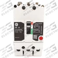 GE Molded Case Circuit Breaker: 20 A Amps, 35kA at 277/480V AC, Fixed, Lug, ABC (MPN TEYH3020B). Key specifications — Series: TEY; Max. AIR Rating: 35kA at 277/480V AC; Instantaneous Trip: Fixed; Terminal Connection: Lug; Phase Connection: ABC.