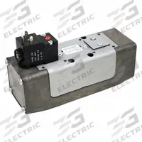 AVENTICS Solenoid Air Control Valve: Series CERAM, Single Solenoid, Five-Way / Two-Position, 24V DC (MPN R432006243). Key specifications — attr1076671: Internal Pilot; attr1076694: Spring Return; attr1076684: Non-Locking; attr1076708: 24V DC.