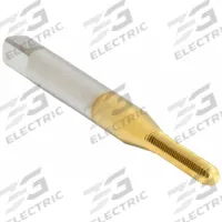 OSG Thread Forming Tap: M2.6x0.45 Metric, D5 / 6H, Modified Bottoming Chamfer, TiN Coated Cobalt (MPN 1410101305)
