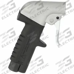 GUARDAIR Air Gun Handle Assembly: Aluminum, Compatible with U75LJ/U75XT/U80LJ, 6 39/64 in Overall Lg (MPN 400X03G2). Key specifications — attr78199: Air Gun Handle Assembly; attr75054: 400X03G2; attr75057: GUARDAIR; attr75066: U80LJ; attr75074: Aluminum.