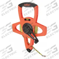 CRESCENT LUFKIN Long Tape Measure: Manual, PS1808N, SAE, 200 ft, 1/8 in, Plastic with Grip, Inch. Key specifications — attr939846: PS1808N; attr939849: Steel; attr939859: Nonmagnetic Single Hook; attr939850: Single-Sided; attr939855: 1/8 in; attr944023: Hook End; attr940484: CRESCENT LUFKIN; attr985224: Plastic with Grip.