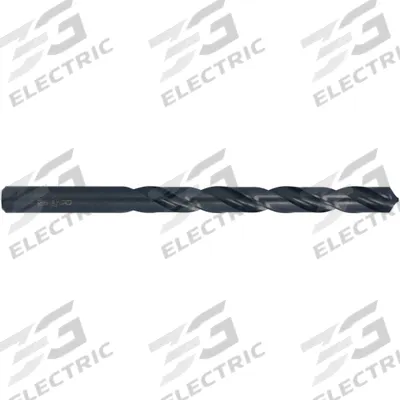 CHICAGO-LATROBE Jobber Length Drill Bit: 5/16", 118° Point, Black Oxide HSS - Tang-Shank High-Speed Steel Jobber-Length Drill Bits