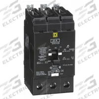 SQUARE D Miniature Circuit Breaker: 20 A, 480Y/277 V AC, 3 Poles (MPN EGB34020). Key specifications — Amps: 20 A; AC Voltage Rating: 480Y/277 V AC; Brand: SQUARE D.