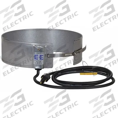 APPROVED VENDOR Pail Heater: 115V AC, 100 W Watts, 0°F to 165°F, Aluminized Steel, Pails - Drum & Bucket Band Heaters
