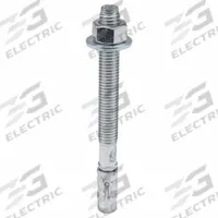 RED HEAD Wedge Anchor: 5 1/2 in Overall Lg, 1/2 in Dia, 1/2"-13 Thread Size, 4 in Thread Lg, 25 PK (MPN SWW-1254). Key specifications — Brand: RED HEAD; Finish Type: Plain.