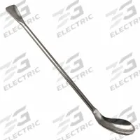 Sampling Spoon with Spatula: Double Ended Spatula & Spoon, Non-Sterile, Stainless Steel, Uncoated (MPN H36807-0021). Key specifications — Product Type: Double Ended Spatula & Spoon; Brand: APPROVED VENDOR; Coating: Uncoated; Color: Silver; Material Grade: 304.