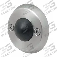 Door Stop: Wall - Mounted, 3 in Lg, 3 in Wd, 3/4 in Overall Ht, Stainless Steel (MPN KG182). Key specifications — Product Type: Door Stop; Brand: KINGSWAY GROUP; Color: Black.