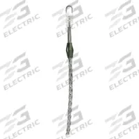 HUBBELL WIRING DEVICE-KELLEMS Pulling Grip: 0.25 in to 0.49 in, 6,800 lb Breaking Strength (MPN 03302016). Key specifications — Cable Dia. Range: 0.25 in to 0.49 in; Material: Galvanized Steel; Color Code: Dark Green; Eye Style: Rotating; Brand: HUBBELL WIRING DEVICE-KELLEMS.