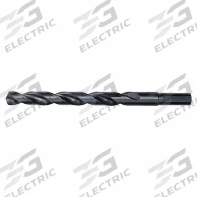 MILWAUKEE Jobber Length Drill Bit: 27/64", 135° Split Point, Black Oxide HSS - Chip-Clearing High-Speed Steel Jobber-Length Drill Bits