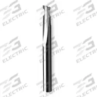ONSRUD Solid Router Bit: Straight O-Flute, 1/4" Cut Dia, 3/8" LOC (MPN 66-082)