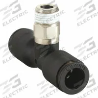 LEGRIS Push-Fit Tee Fitting: 5/16 in OD x 5/16 in OD x 1/8 in Pipe Size, Tube x Tube x MBSPT, 10 PK (MPN 3108 08 10). Key specifications — Brand: LEGRIS.