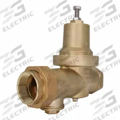 ZURN Pressure Reducing Valve: FNPT x FNPT, 2 in Pipe Size, Bronze, 15 psi to 75 psi, NPT x NPT (MPN 2-625XL3). Key specifications — Brand: ZURN; Union Type: Single Union; Low-Lead Compliance: Low-Lead Compliant.