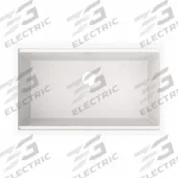 ELKAY Sink: 32 1/2 in Overall Lg, 19 3/8 in Overall Wd, 9 1/8 in Bowl Dp, 30 3/4 in Bowl Lg, 1 Bowls (MPN ELGRU13322WOWH0). Key specifications — Brand: ELKAY; Faucet Handle Type: None; Color Family: White.