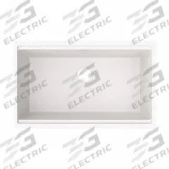 ELKAY Sink: 32 1/2 in Overall Lg, 19 3/8 in Overall Wd, 9 1/8 in Bowl Dp, 30 3/4 in Bowl Lg, 1 Bowls (MPN ELGRU13322WOWH0). Key specifications — Brand: ELKAY; Faucet Handle Type: None; Color Family: White.