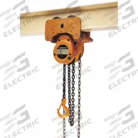 HARRINGTON Manual Chain Hoist: Geared Trolley, 3,000 lb Lifting Capacity, 10 ft Lift Lg (MPN G-NTH015-10). Key specifications — attr925865: HARRINGTON; attr925886: Hook with Safety Latch.