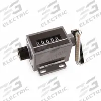 TRUMETER Mechanical Stroke Counter: Top Going (TC), Top Coming (TC), Base Mounting, White, 5 Digits (MPN 1-4645). Key specifications — attr1048545: 1-4645; attr1048549: TRUMETER; attr1048554: White; attr1048558: System Translates into Exceptionally High Operating Speeds; attr1048564: Right Hand Top Going; attr1048565: Base; attr1048567: Mechanical; attr1048576: Black.