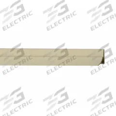 ACROVYN Corner Cover: PETG, Inside Corner, 10 ft Panel Size, Almond, 0.04 in Thick, 10 ft Overall Lg (MPN WC40IS920N). Key specifications — Color: Almond; Brand: ACROVYN.