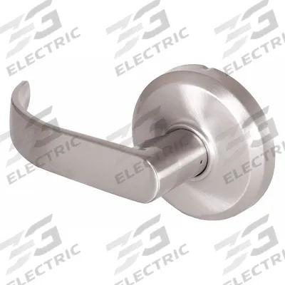 DORMAKABA Door Lockset: Dummy Lever Locksets, Nickel, ADA Compliant