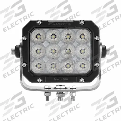 MAXXIMA Vehicle Work Light: Square, Flood, LED, Bolt, DT06 Pigtail - Vehicle Floodlights