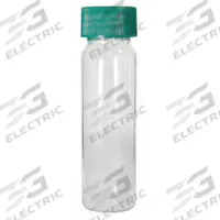 QORPAK Vial: 60 mL, Includes Closure, Polypropylene, 27.5 mm Body Dia, Square, Colorless, Sample (MPN GLC-07863). Key specifications — Body Color: Colorless; Screw Closure Size: 24-410 mm; Brand: QORPAK; Bottom Shape: Square; Self-Standing: Self-Standing.