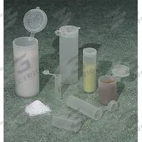 APPROVED VENDOR Sample Vial: Sample, LDPE, 2.5 mL, 14 mm Body Dia, Non-Sterile, Round (MPN 226245-02). Key specifications — Neck Size: 14 mm; Self-Standing: Self-Standing; Brand: APPROVED VENDOR; Vial Type: Sample; Includes Closure: Yes; Bottom Shape: Round; Thread Location: External.