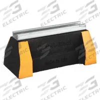 ANVIL Support Block: Rubber Base, Pre-Galvanized Steel, 10.88 in Overall Lg, 1,500 lb Load Capacity (MPN 2400700304). Key specifications — Support Material: Steel; Base Material: Rubber; Base Size: 10.88 in L x 5 in W; Brand: ANVIL.