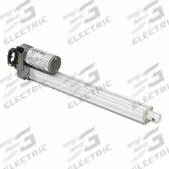 DUFF-NORTON Linear Actuator: LT, 112 lbf Rated Load, 9.8 in Stroke, 12V DC, IP66 (MPN LT100-1-250). Key specifications — Nut Material: Plastic.
