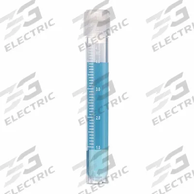 APPROVED VENDOR Cryogenic Vial: Cryogenic, Polypropylene, 5 mL, 12.2 mm Body Dia, Sterile - Plastic Cryogenic Vials