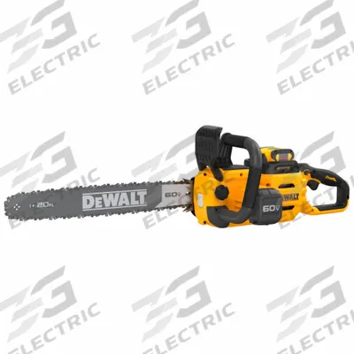 DEWALT Battery-Powered Chainsaw Kit: 20 in Bar Lg, Rear Handle, Auto Chain Oiler - Battery-Powered Chainsaws