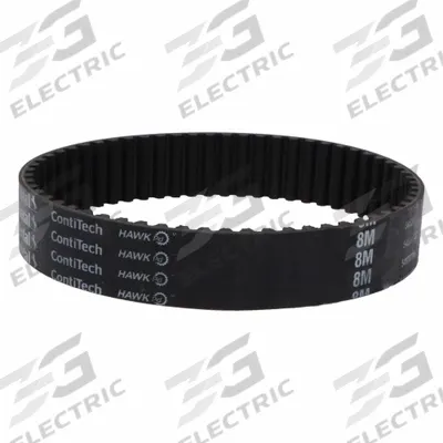 CONTINENTAL Timing Belt: One Side, Curvilinear, Conti Hawk PD, 8 mm Pitch, 50 mm Top Wd - HTD Section Timing Belts
