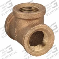 APPROVED VENDOR Metal Pipe Tee: Tee, 3/8 in x 3/8 in x 3/8 in, Class 125, C89833 Brass (MPN ZUSA-PF-10451). Key specifications — Brand: APPROVED VENDOR; Maximum Operating Pressure: 200 psi @ 72 °F.