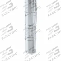 NEW AGE INDUSTRIAL Shelving Post: 34 in, 6 ga, Unfinished, Silver (MPN 34P). Key specifications — attr39643: Silver; attr33138: NEW AGE INDUSTRIAL.