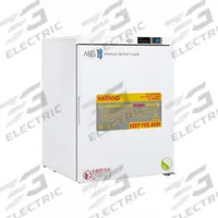 AMERICAN BIOTECH SUPPLY Laboratory Freezer: Undercounter, 4 cu ft, -25°C to -15°C, Swing Solid, 115V (MPN ABT-HC-EFP-04). Key specifications — Defrost Method: Manual; Brand: AMERICAN BIOTECH SUPPLY.