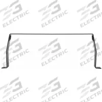MAXXIMA Mounting Bar: Mounting Bar, Black, Steel, 10 1/4 in Lg, 29 1/2 in Ht, 2 in Wd (MPN MTBL-UBAR). Key specifications — Color: Black; Brand: MAXXIMA; Material: Steel; Product Type: Mounting Bar.