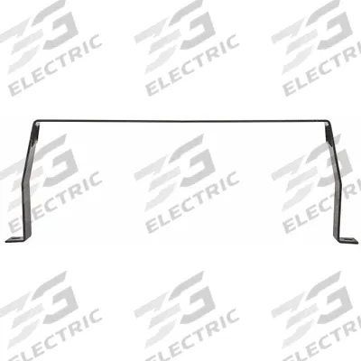 MAXXIMA Mounting Bar: Mounting Bar, Black, Steel, 10 1/4 in Lg, 29 1/2 in Ht - Vehicle Light Mounts & Brackets