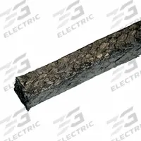 APPROVED VENDOR Rope-Style Compression Packing Seals: Graphite with Inconel Wire Reinforcement (MPN ZUSA-CP-784). Key specifications — Standards: Not Rated; Steam Temperature - Maximum: 1,200° F; Brand: APPROVED VENDOR.