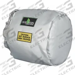 UNITHERM Insulated Pipe Jacket: For 25 in to 31 in Circumference, Fiberglass/Mineral Wool, Gray (MPN IH1006). Key specifications — Color: Gray; Cover Type: Hub Jacket for End Fittings; Fastening System: Quick Release Fabric Flap and Wiretwists; For Valve Type: Universal; Jacket Material: Silicone Coated Fiberglass Cloth; Brand: UNITHERM; For Fitting Type: Steam Trap.