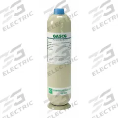 GASCO Calibration Gas: Nitrogen, Disposable, +/-5% Accuracy, CO/CO2, Calibration Gas, Cylinder (MPN X03NI99CP1052G5). Key specifications — For Use With: All OEM Gas Detectors; Background Gas: Nitrogen; Brand: GASCO; Gas Mixture: Carbon Monoxide 10 ppm; Reusability: Disposable.