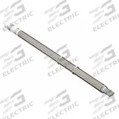 HAKKO Soldering Tip: T15 Series, Bevel, 4 mm W, 11.5 mm Lg (MPN T15-C4). Key specifications — Brand: HAKKO; Compatible Handpiece Manufacturer Model Number: FM-2027; Manufacturer Part Number: T15-C4.