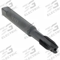 CLEVELAND Spiral Point Tap: 5/16"-18 UNC, 2B, 3 Flute, Plug Chamfer, Black Oxide Cobalt (MPN C96116)